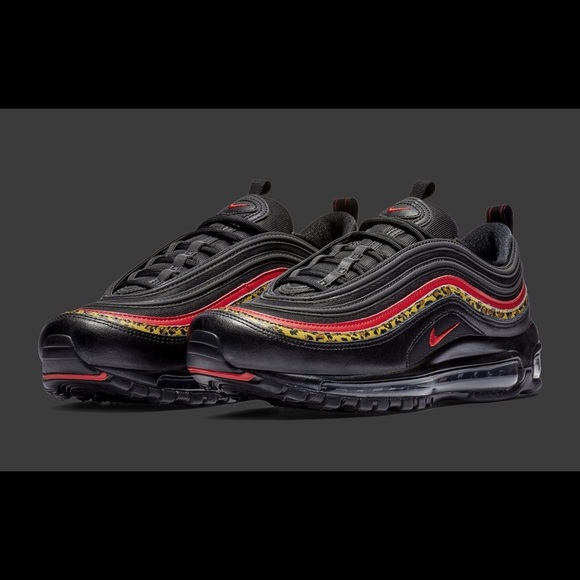 black and leopard air max 97